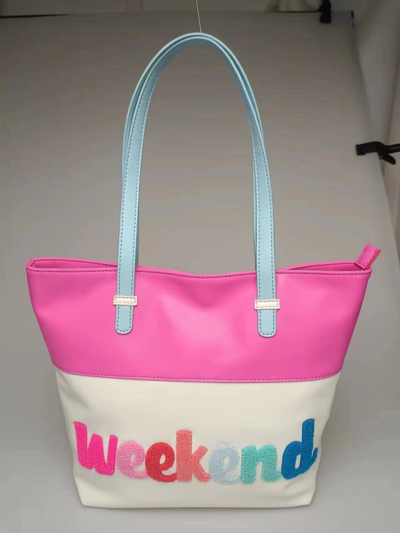 Weekend Square Tote Bags