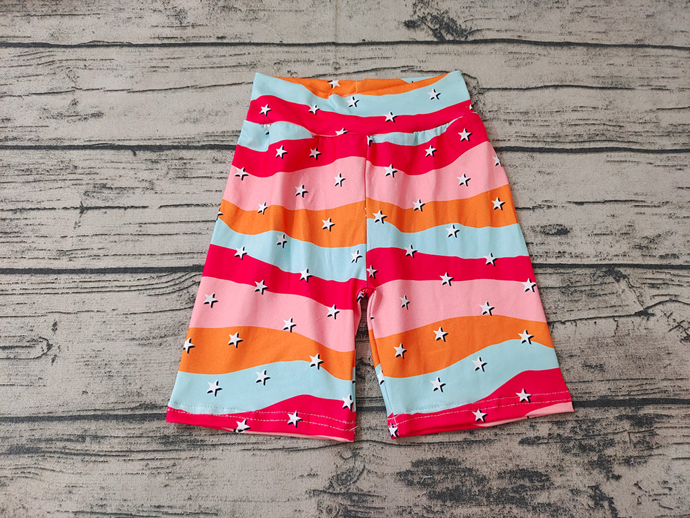 Baby Kids Girls Biking Star Summer Shorts