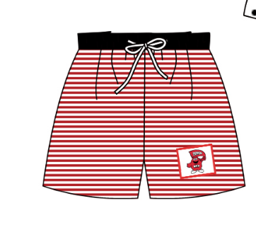 Baby boys team 15 trunks swimsuits preorder(moq 5)