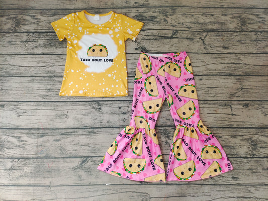 Baby Girls Taco Bell Pants Clothes Sets