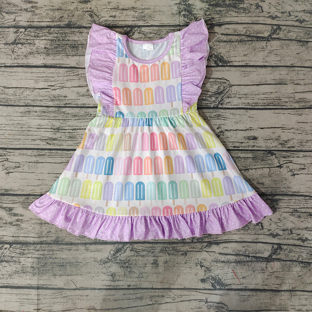 Baby Girls Popstick Ruffle Knee Length Dresses