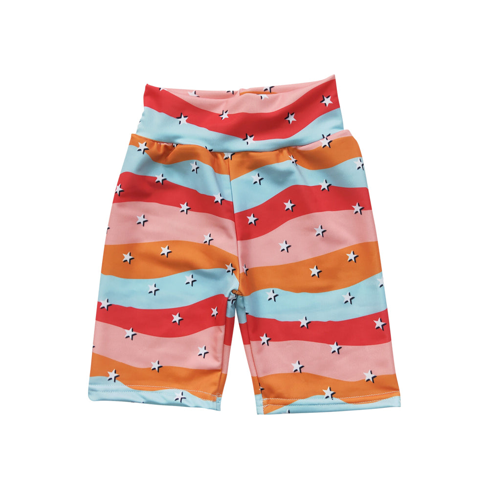 Baby Kids Girls Biking Star Summer Shorts