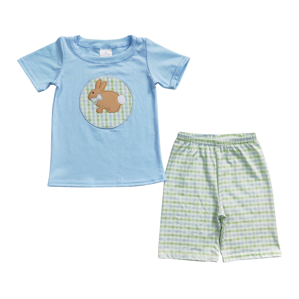 Baby Boys Easter Rabbits Shorts Sets