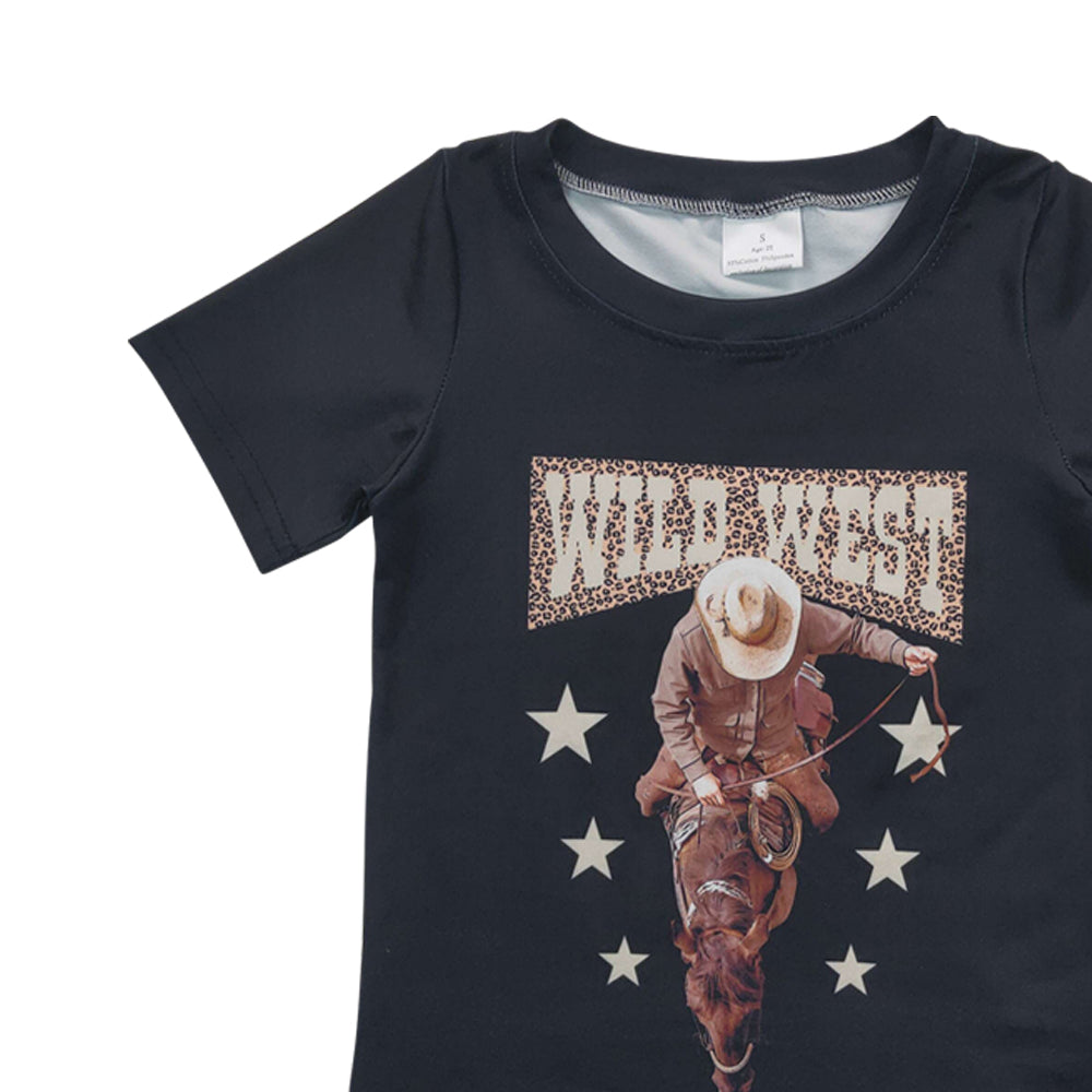 Baby Girls West Rodeo Western Shirts Tee Shirts Tops