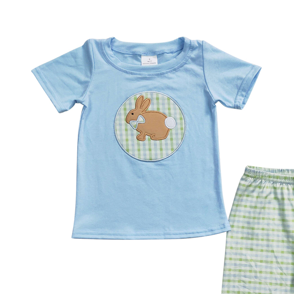 Baby Boys Easter Rabbits Shorts Sets
