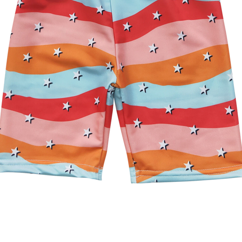 Baby Kids Girls Biking Star Summer Shorts