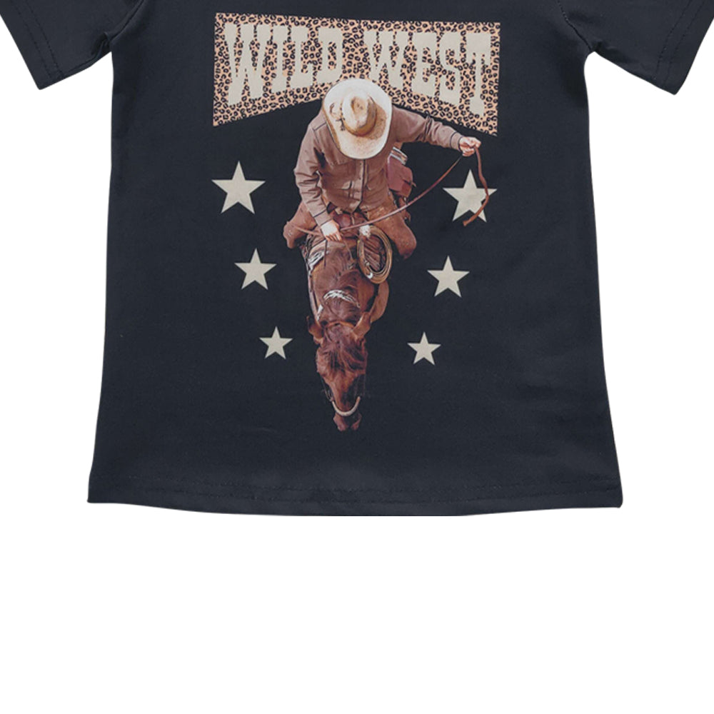 Baby Girls West Rodeo Western Shirts Tee Shirts Tops