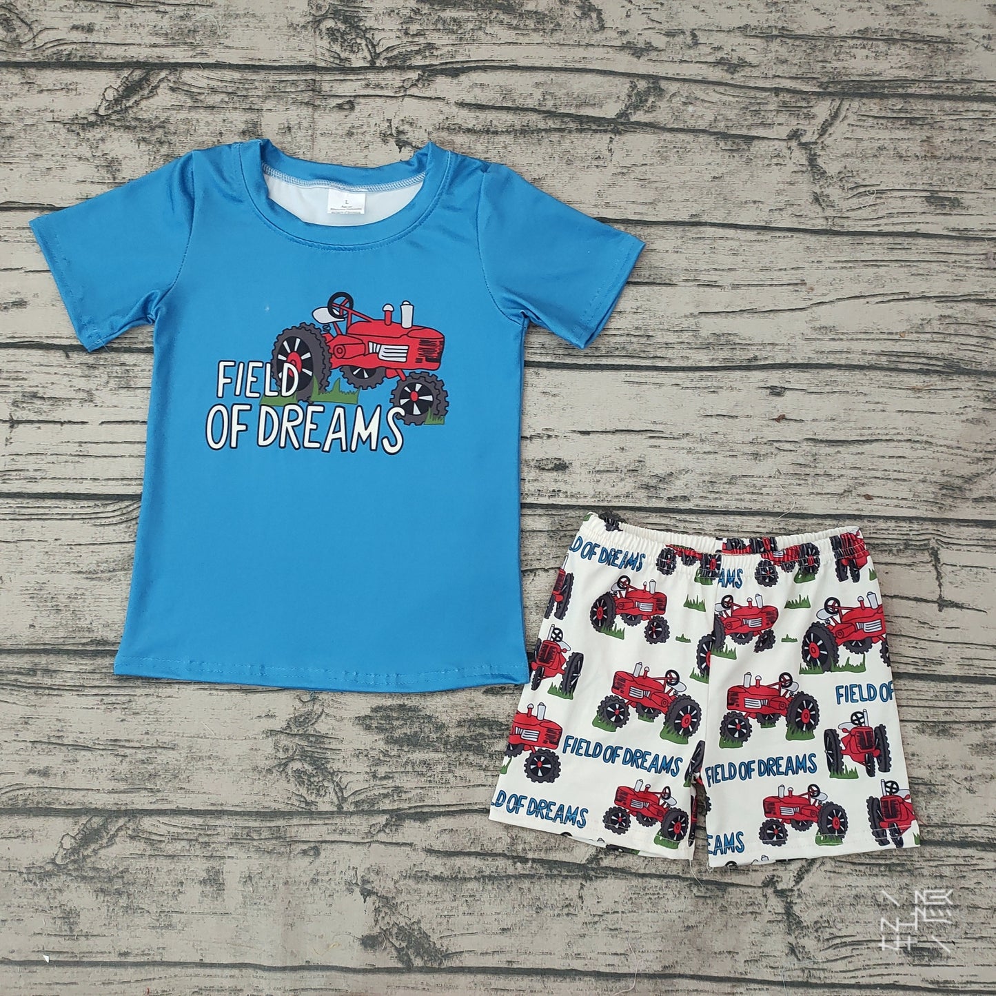 Baby Boys Field Dreams Summer Shorts Sets