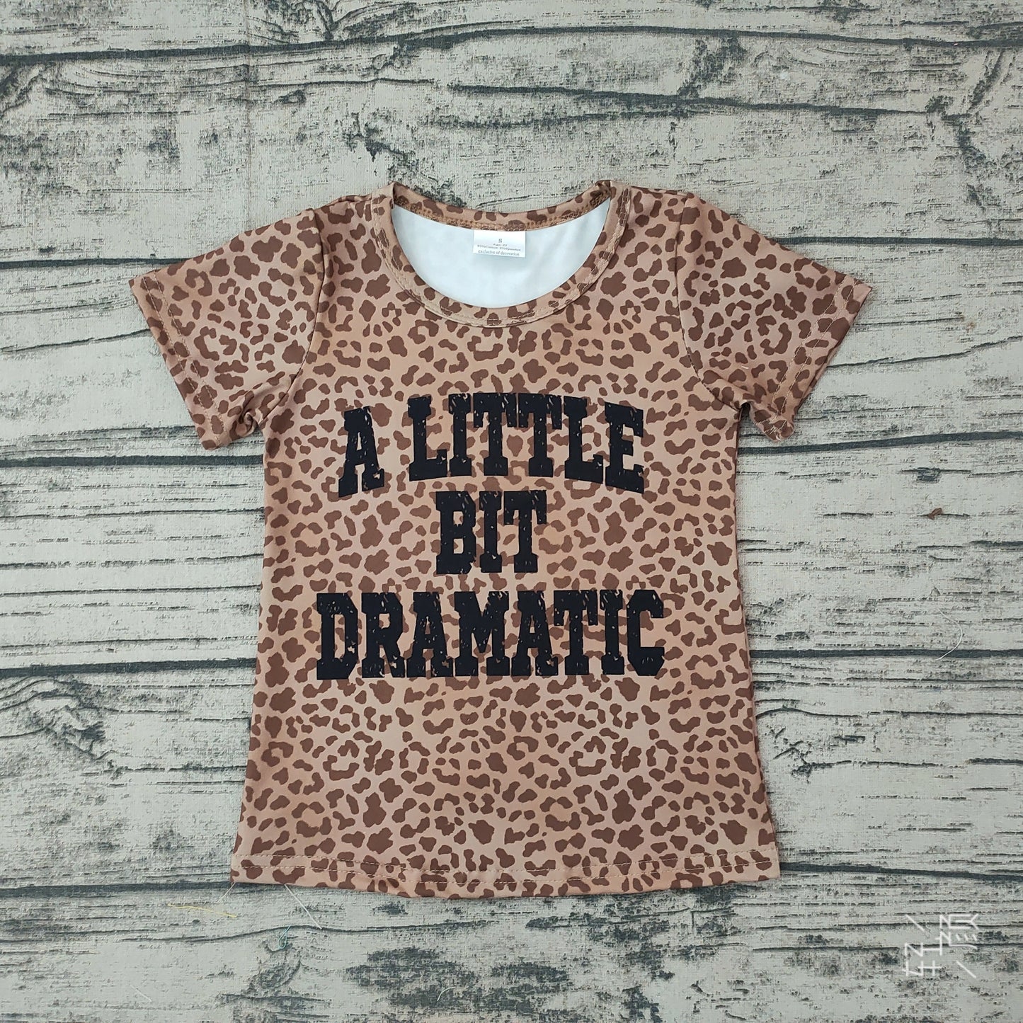 Baby Girls A Little Bit Dramatic Short Sleeve Shirts Tops