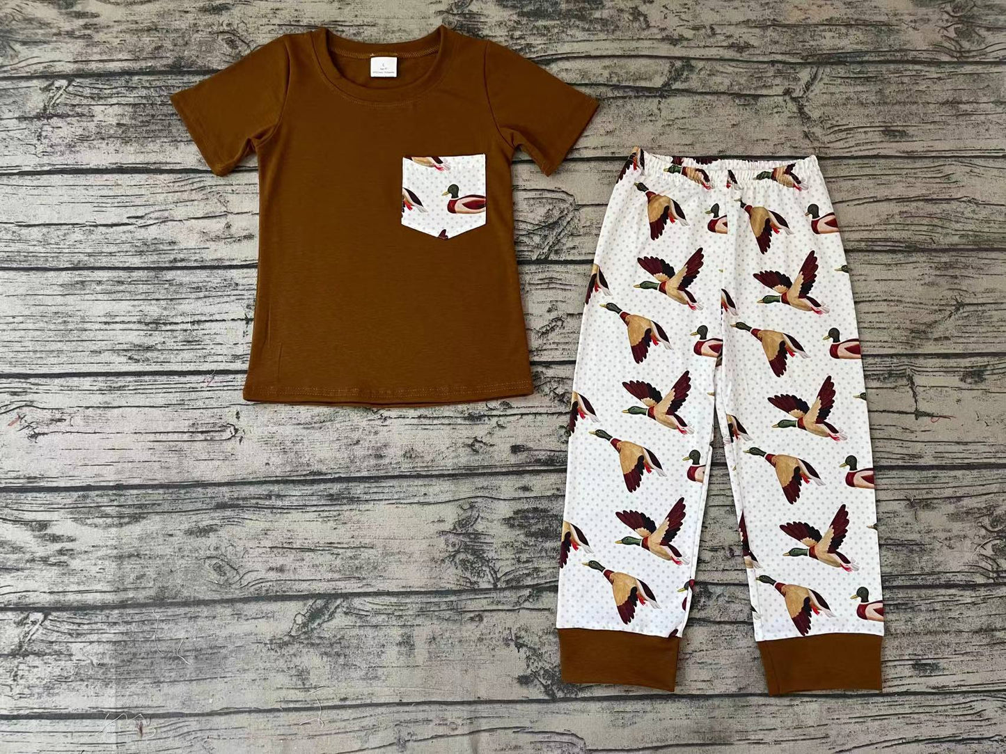 Baby Boys Duck Pocket Pants Clothes Sets