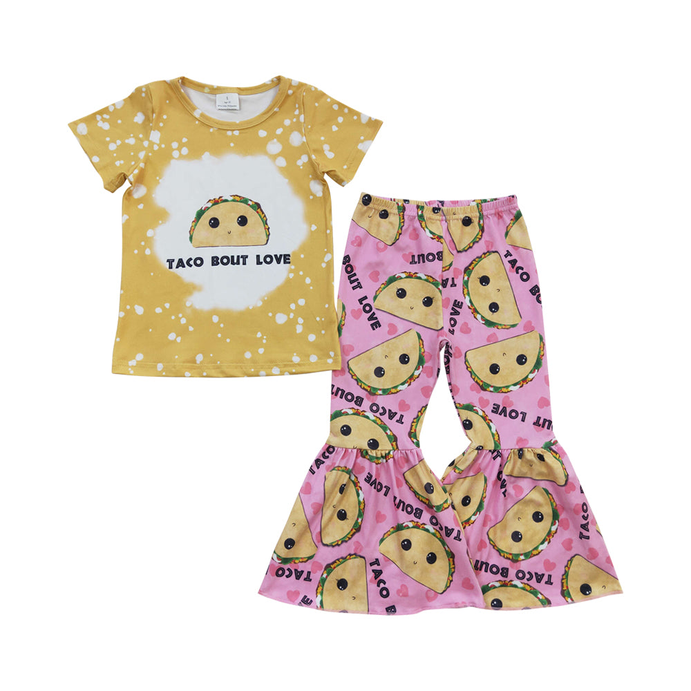 Baby Girls Taco Bell Pants Clothes Sets