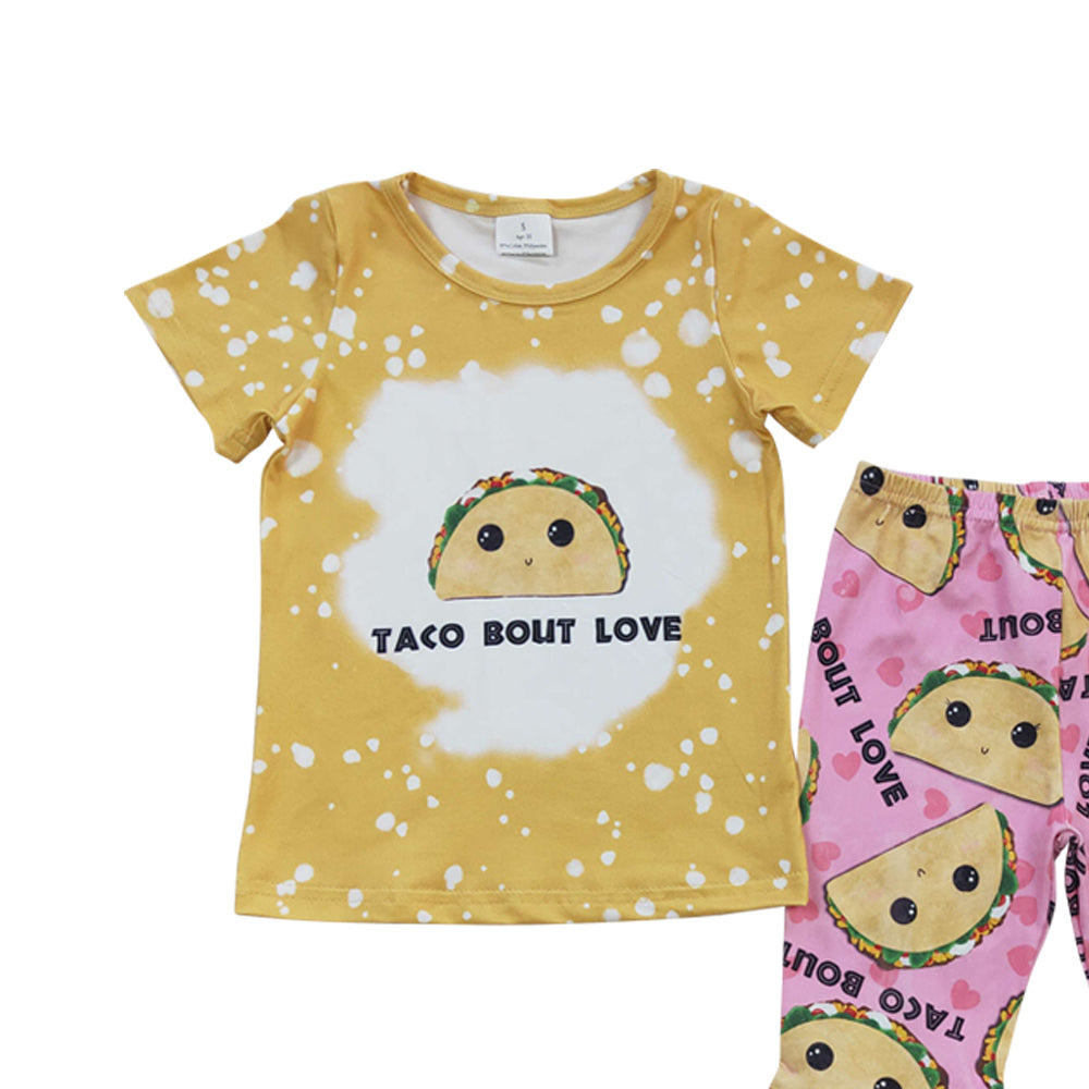 Baby Girls Taco Bell Pants Clothes Sets