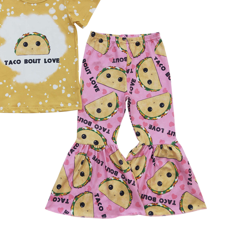 Baby Girls Taco Bell Pants Clothes Sets