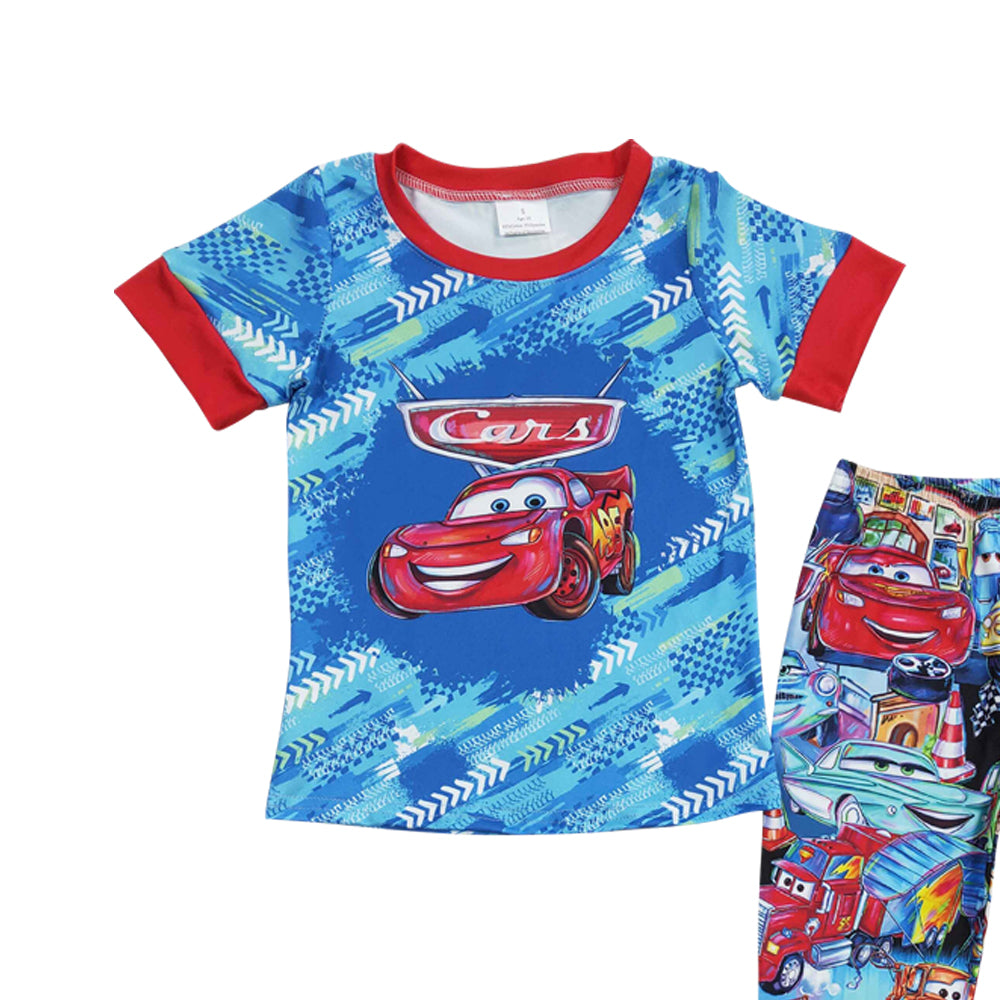 Baby Boys Cartoon Car Pants Clothes sets