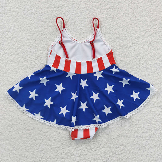 Baby Girls 4th Of July One Pieces Swimsuits