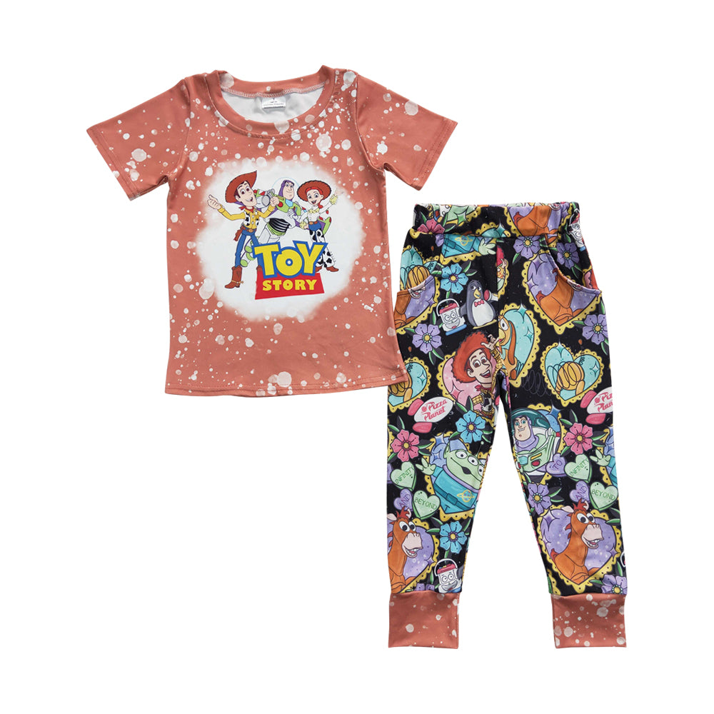 Baby Boys Cartoon Pants Clothes Sets