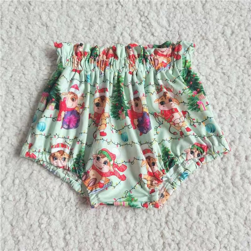 Baby Girls Christmas deer bummies bloomers