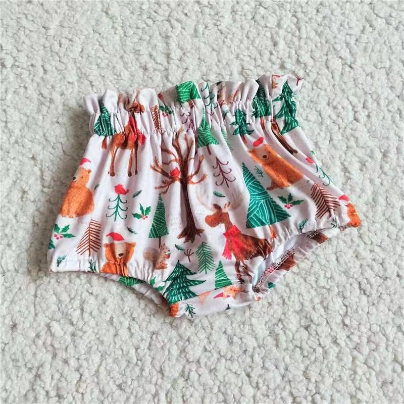 Baby Girls Chrsitmas deer bummies bloomers