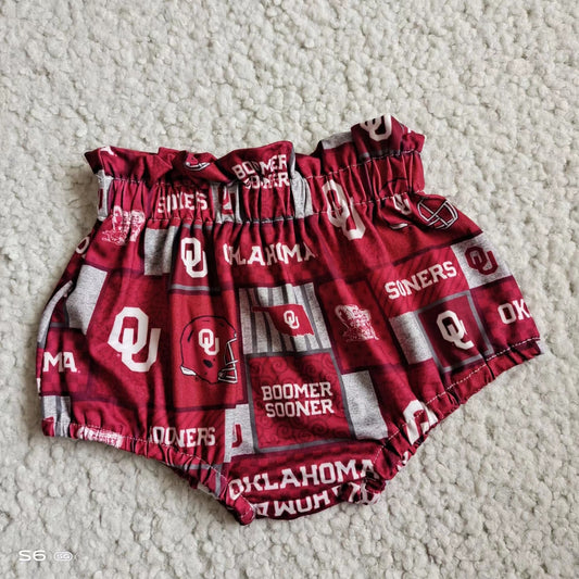 Baby Girls football team bummies bloomers