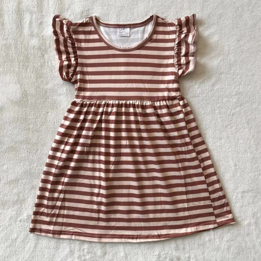 Baby girls Dark red pearl dresses