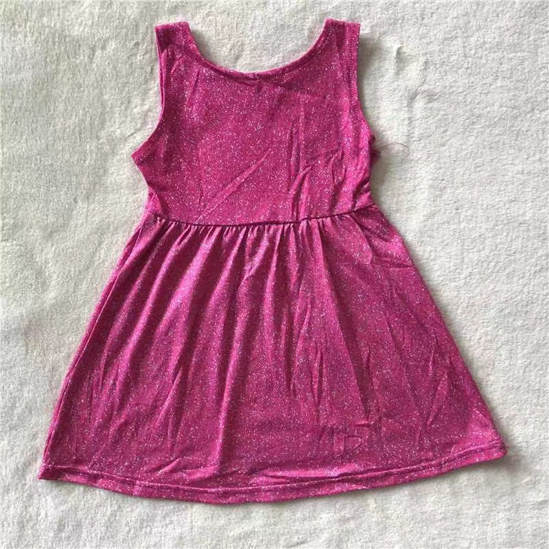 Baby girls maroon sleeveless dresses