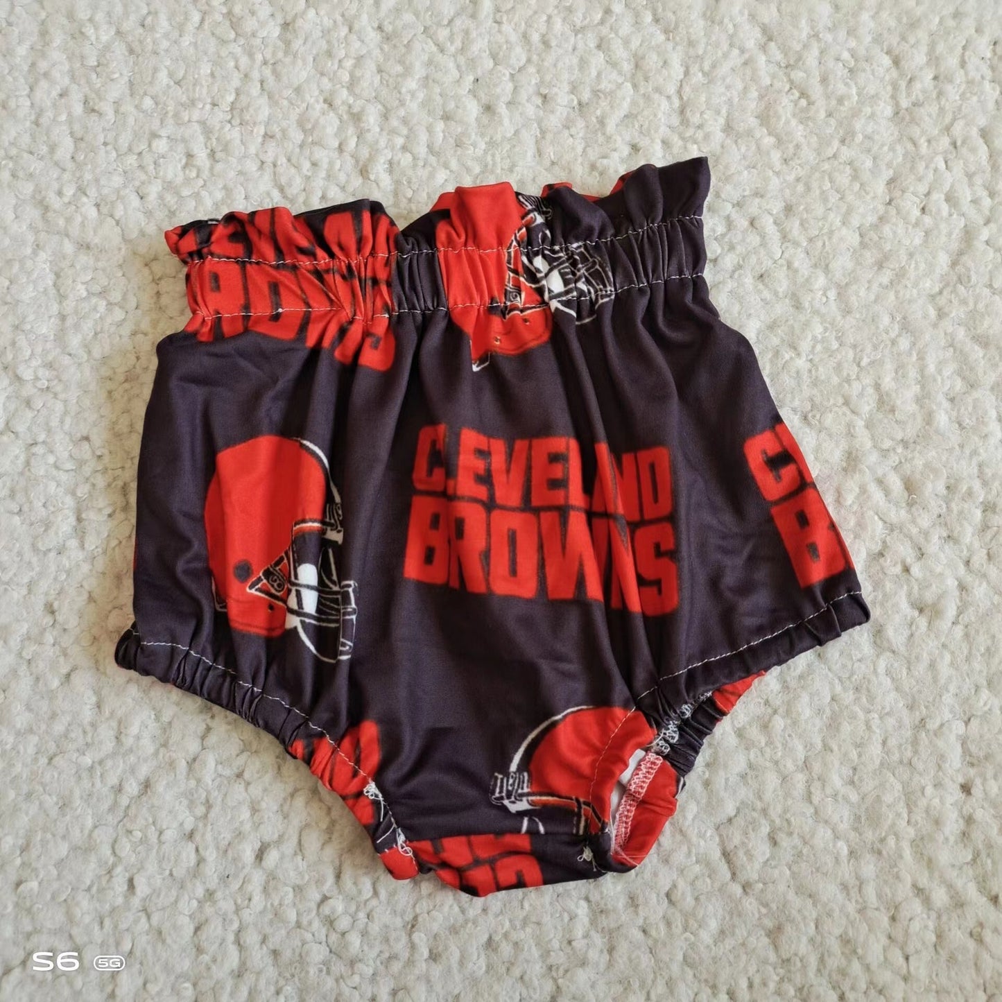 Baby Girls football team bummies bloomers