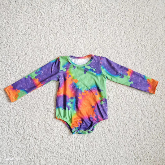 Baby infant tie dye rompers