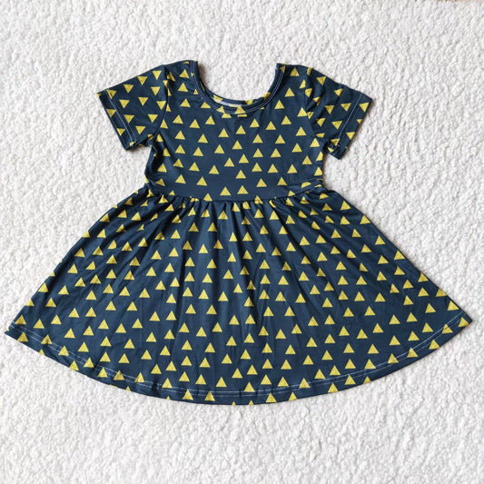 Baby girls blue twirl dresses