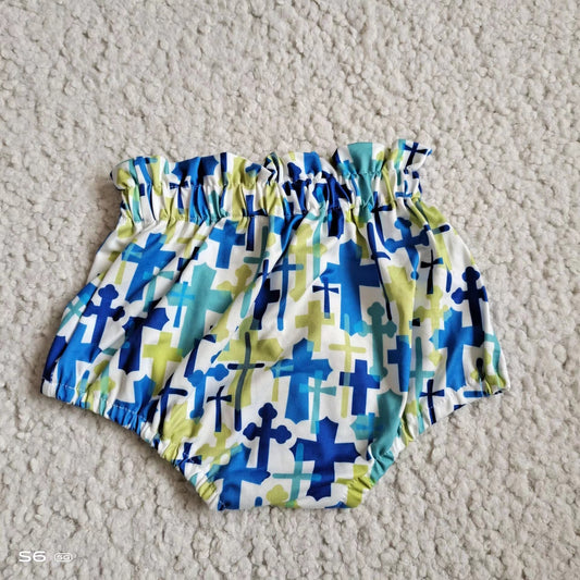 Baby infant girls cross bummies bloomers
