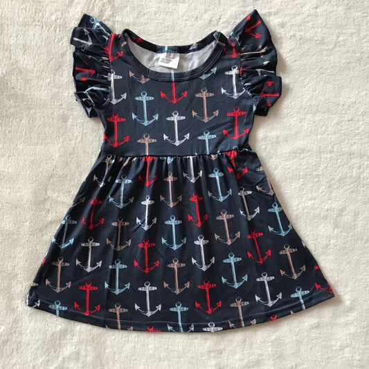 Baby girls anchor pearl dresses