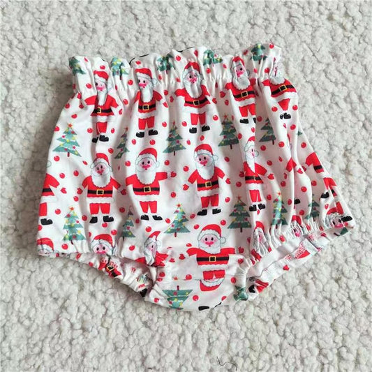 Baby infant girls santa bummies bloomers