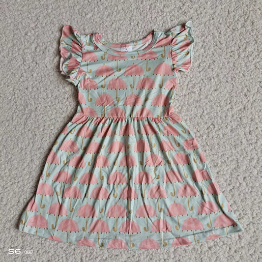 Baby girls pink pearl dresses