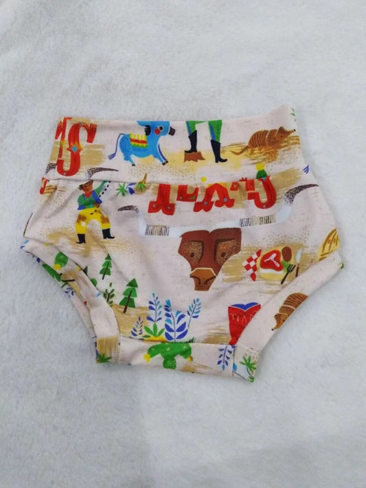 Infant toddler girls horse bummies bloomers