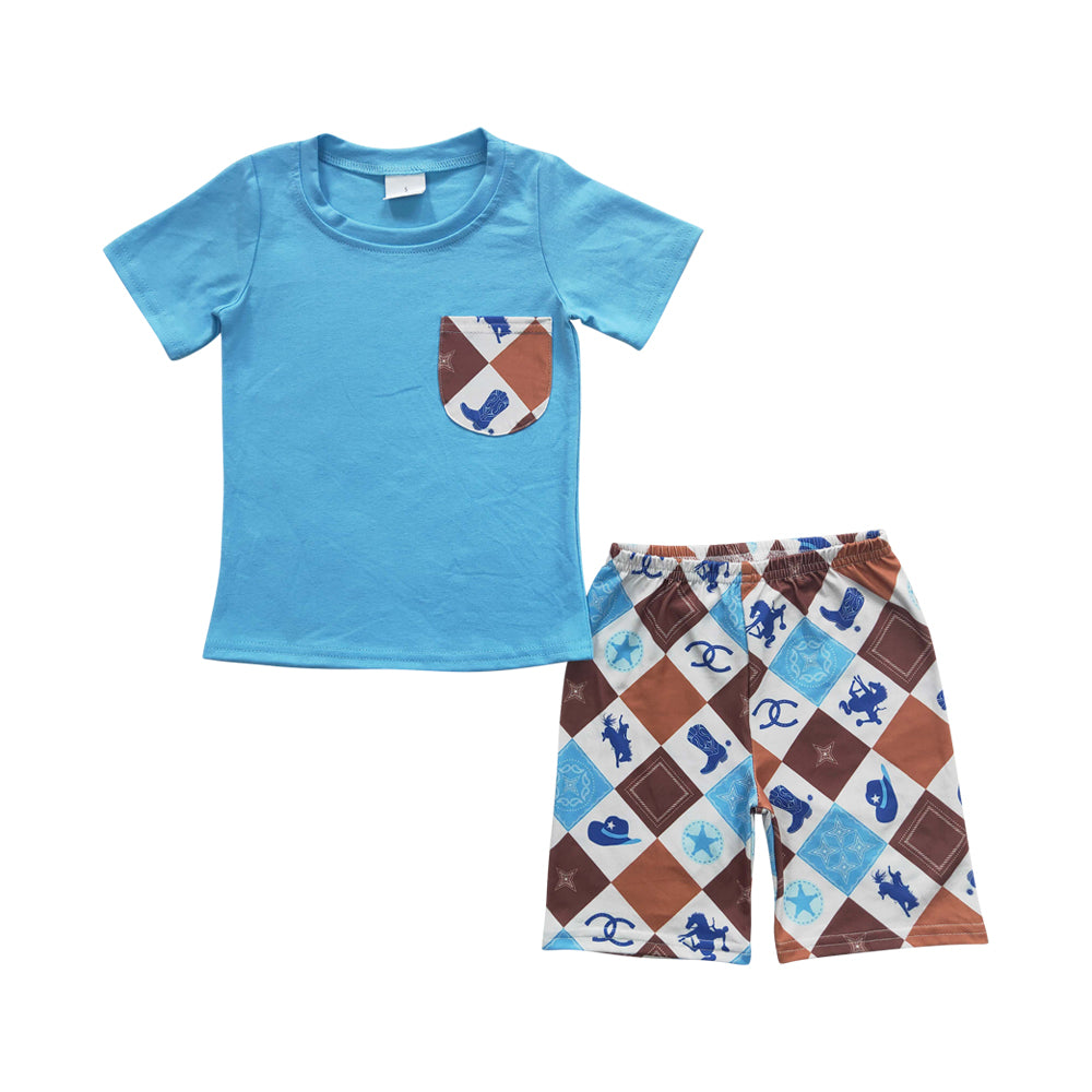 Baby Boys Boots Tee Shirts Shorts Sets