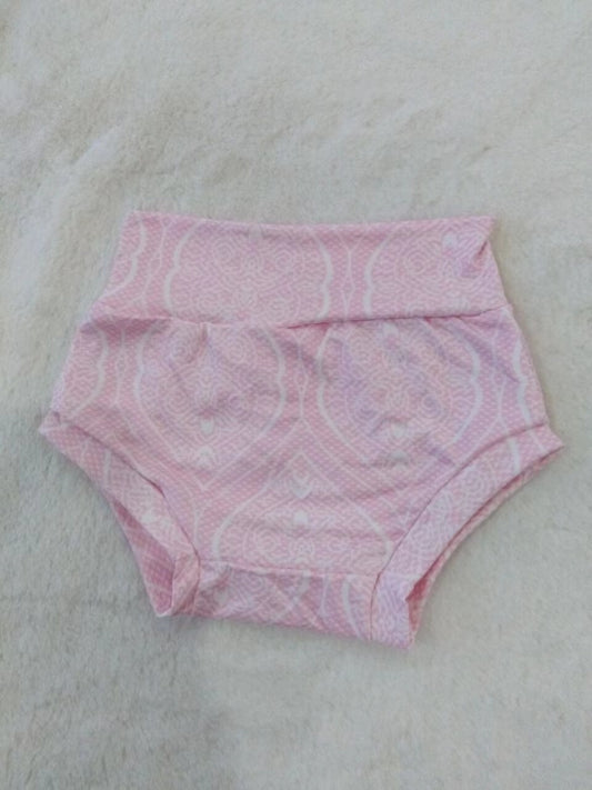 Baby Girls pink floral bummie bloomers