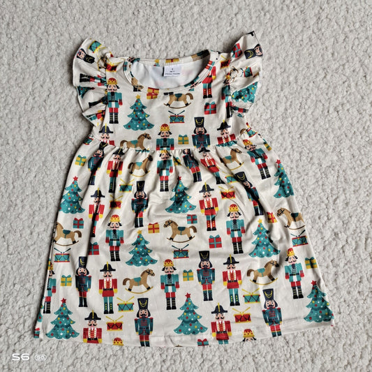 Baby girls Christmas dance pearl dresses