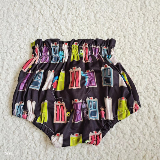 Baby infant girls black bummies bloomers