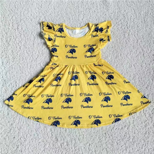 Baby girls football team pearl dresses