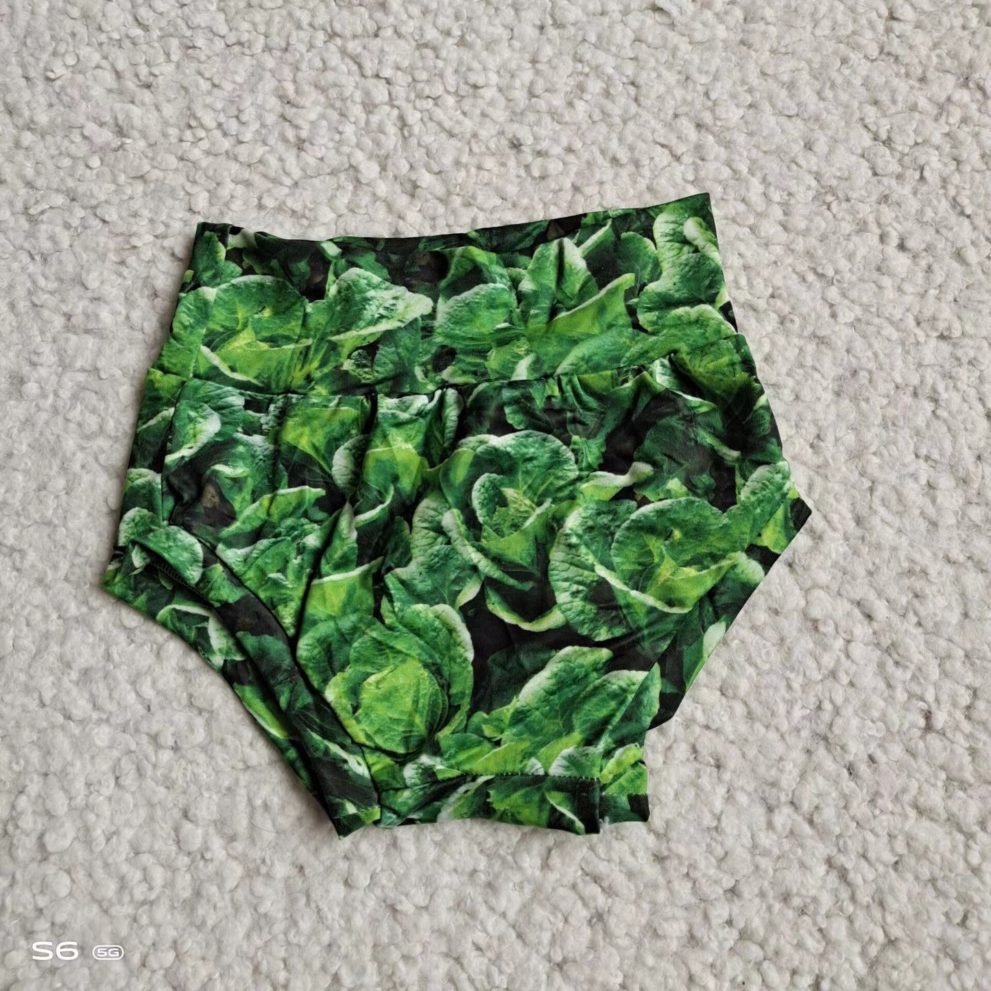 Baby Girls green bummie bloomers