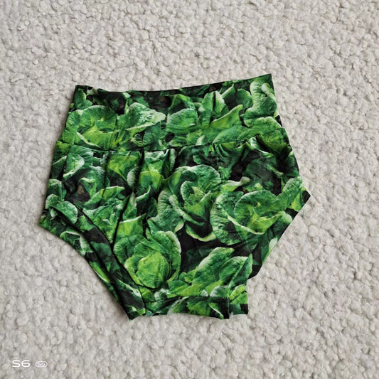 Baby Girls green bummie bloomers