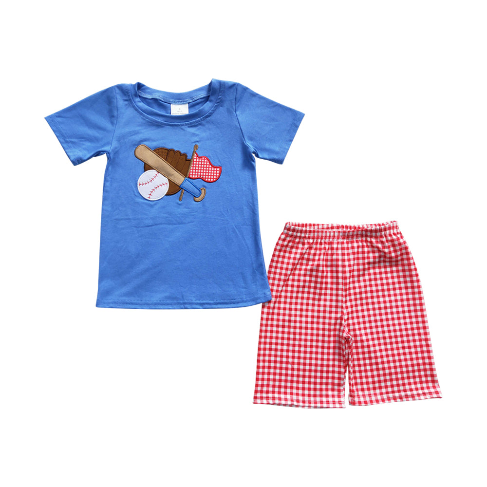 Baby Boys Baseball Summer Shorts Sets Clothes Sets