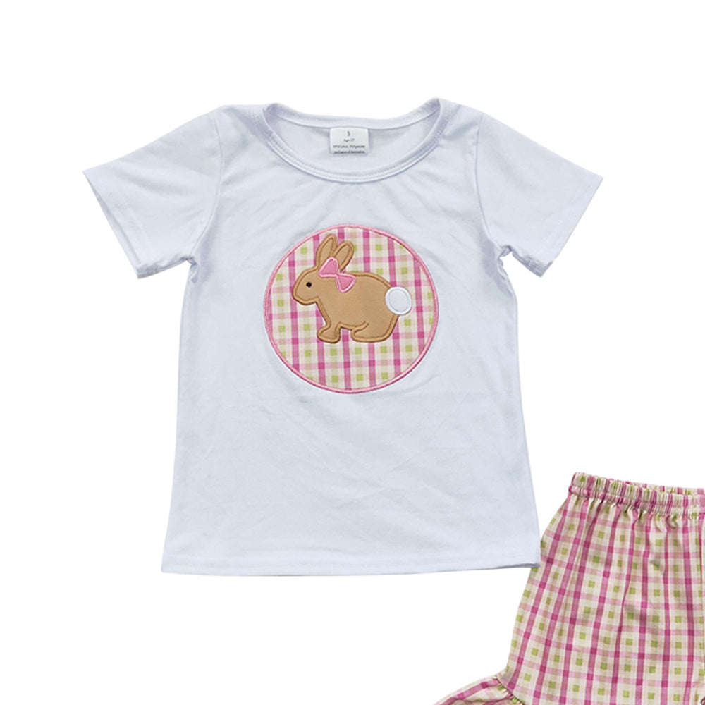 Baby Girls Easter Rabbit Shorts Sets