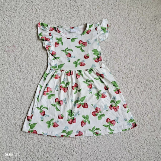 Baby girls strawberry pearl dresses