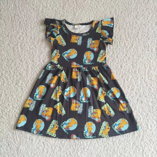 Baby girls dog pearl dresses