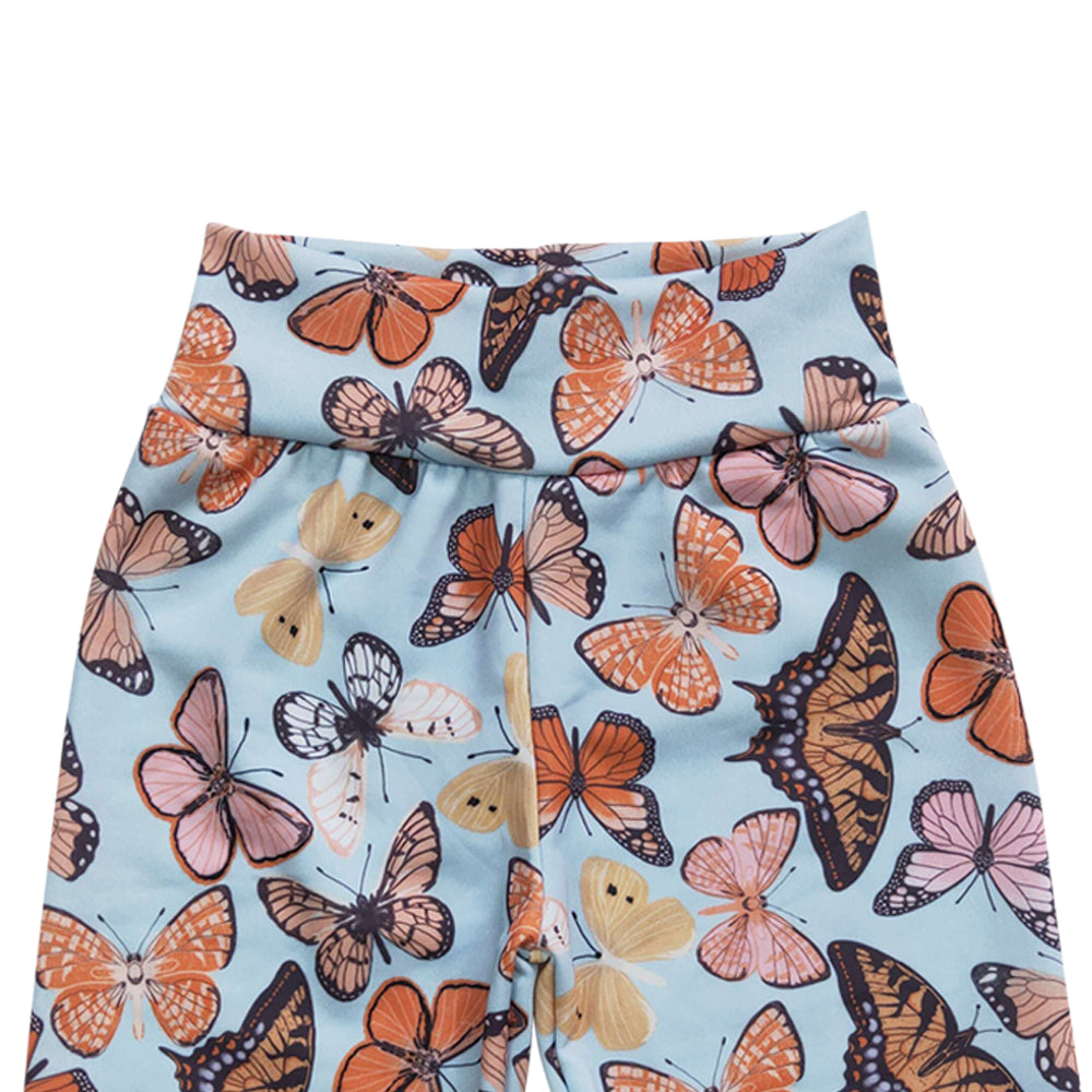 Baby Kids Girls Biking Butterfly Colorful Summer Shorts