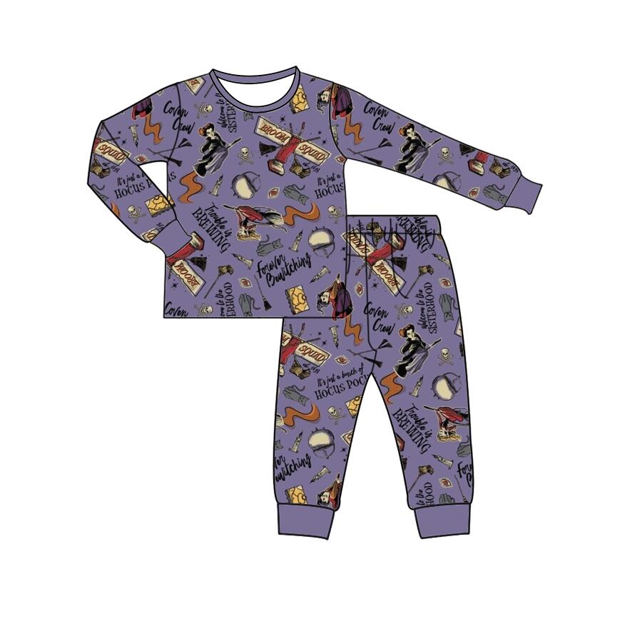Baby Boys Halloween witch pajamas pants clothes sets