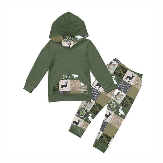 Baby Boys Hunting Hoodie Top Pants clothes preorder
