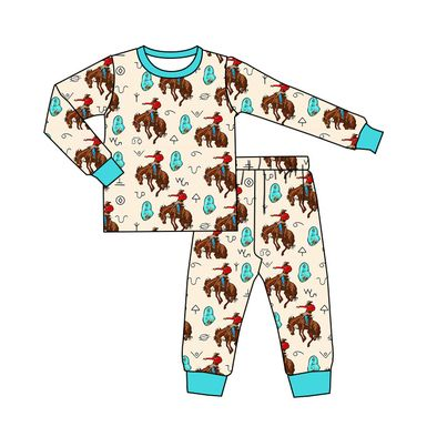 Baby girls horse pajamas pants clothes preorder