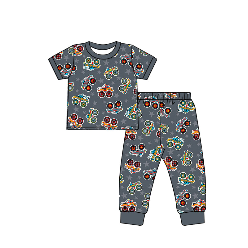 Baby Boys Truck pants pajamas clothing sets