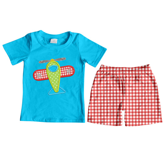 Baby Boys summer Plane shorts sets preorder